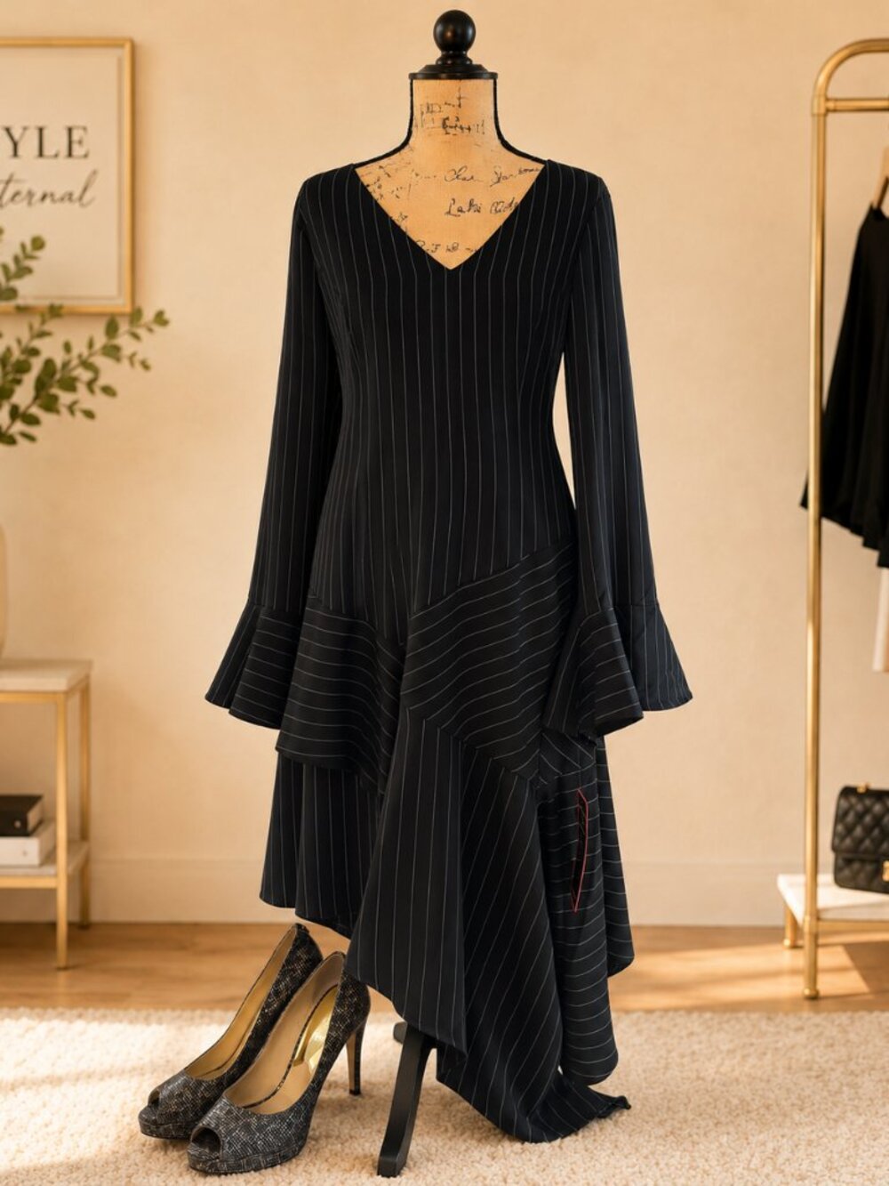 Focus by Shani Black Dress